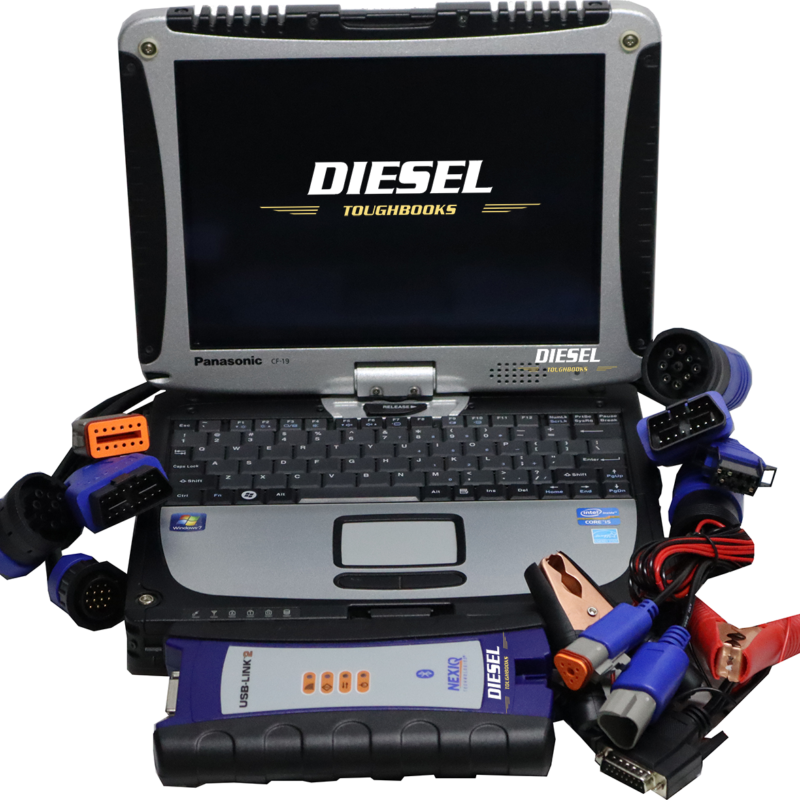 Diesel Diagnostic Laptop Toughbook CF19 Complete Kit